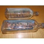 A ship-in-bottle – 'British Hope' and one other. (2)