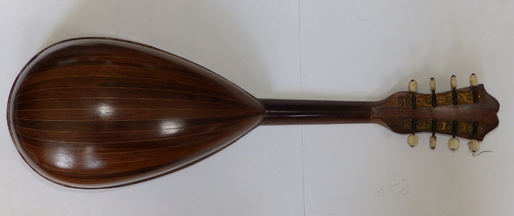 A mandolin by Francesco Salomone, Napoli., 23.5”. - Image 2 of 5