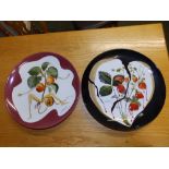 A pair of Royal Limoges 'Floradali' Salvador Dali porcelain plates – Nos. 308 & 319 (2)