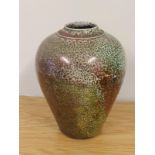 A Bruce Chivers studio pottery vase.