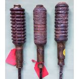 Three British rifle grenades; No.20 Mk 1, No.20 Mk 2 & one other. (3)