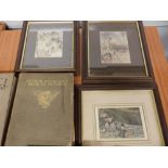 Seven Rackham colour prints, an Arthur Rackham Book of Pictures and the Ingoldsby Legends - a/f. (