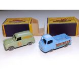 A boxed Matchbox Singer Van No. 59 and a boxed Morris J2 Builder's Van (2)