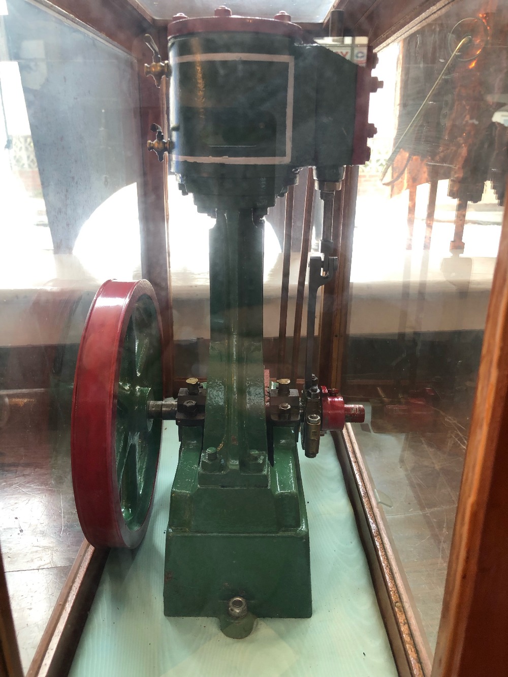 A 1936 model of a late 19thC Stuart Lancashire mill engine made from castings supplied by the Stuart - Image 3 of 4