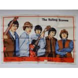 A Rolling Stones tea towel in Irish linen - as new.