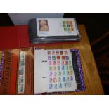 A sheet of Coronation stamps, First Day Covers and other items.