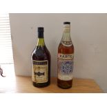 A bottle of Martell 'Very Old Pale Cognac', and a Martell VS Cognac. (2)