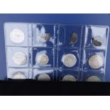 A collection of 35 hammered silver coins - mainly Polish.