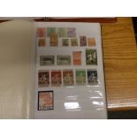 A collection of postage stamps including Revenues and strike stamps from the 1970's and early