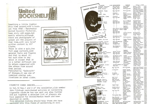 MANCHESTER UNITED REVIEW COLLECTORS CLUB VOL. 13 NO. 1 - VOL. 16 NO. 6 - Image 4 of 6