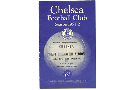 COLLECTION OF WEST BROMWICH ALBION WBA V CHELSEA HOME & AWAY PROGRAMMES - Image 8 of 8