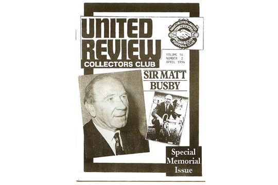 MANCHESTER UNITED REVIEW COLLECTORS CLUB VOL. 13 NO. 1 - VOL. 16 NO. 6 - Image 2 of 6