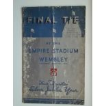 1935 FA CUP FINAL SHEFFIELD WEDNESDAY V WEST BROM