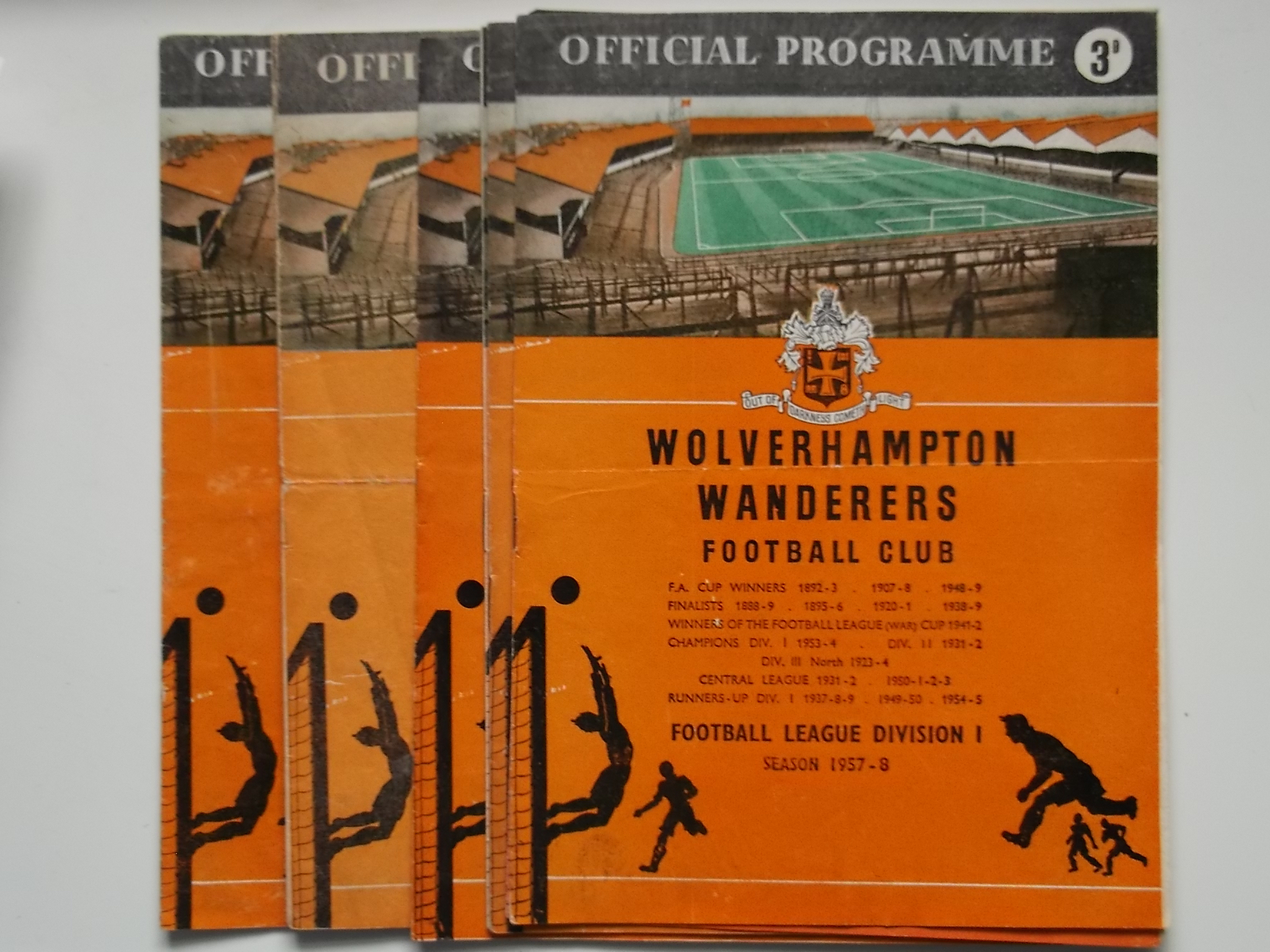 WOLVES HOME COLLECTION 1957-58