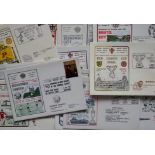 COLLECTION OF FOOTBALL POSTAL COVERS X 17