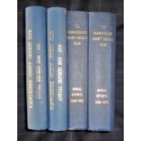 CRICKET - WARWICKSHIRE C.C.C. BOUND ANNUAL REPORTS 1946 - 1972