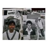 CRICKET - COLLECTION OF ORIGINAL PRESS PHOTOGRAPHS X 117