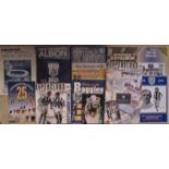 WEST BROMWICH ALBION W.B.A. 13 BOOKS & BROCHURES