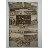 1938 EVERTON V LIVERPOOL - FOOTBALL LGE JUBILEE FUND