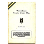 WARWICKSHIRE COUNTY CRICKET CLUB 1945 ANNUAL REPORT