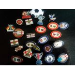 COLLECTION OF FOOTBALL BADGES