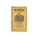 CRICKET - WISDEN 1940 ORIGINAL LINEN CLOTH