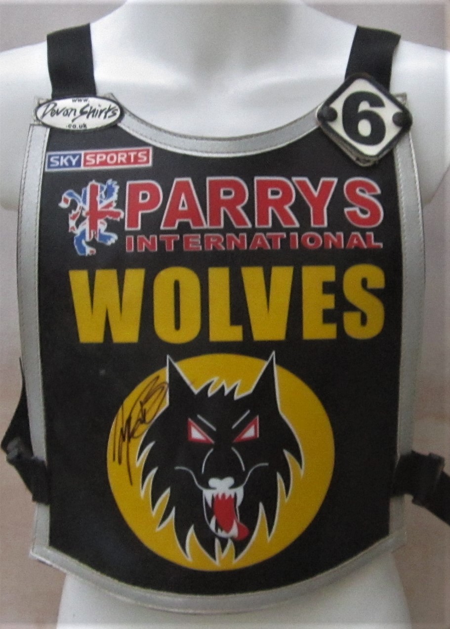 SPEEDWAY - TYSON BURMEISTER WOLVERHAMPTON WOLVES RACE JACKET