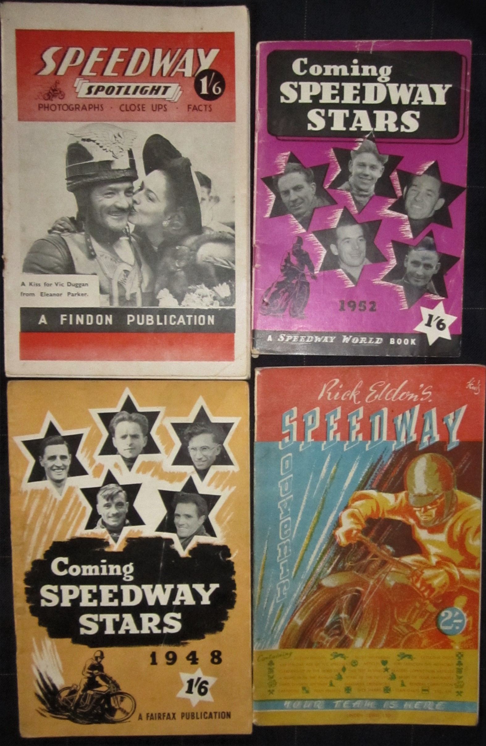 SPEEDWAY - 1940/50'S BOOKLETS