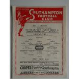 1945-46 SOUTHAMPTON V WEST BROMWICH ALBION