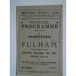 1943-44 BRENTFORD V FULHAM