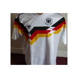 JURGEN KLINSMANN MATCH WORN WEST GERMANY 1990 WORLD CUP SHIRT