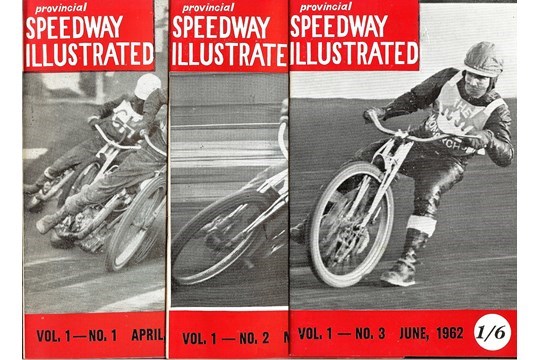 PROVINCIAL SPEEDWAY ILLUSTRATED 1962 VoL. 1 NO'S 1, 2 & 3