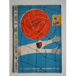 1954 WORLD CUP FINAL - HUNGARY V WEST GERMANY
