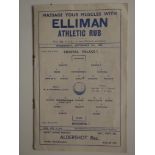 1945-46 CRYSTAL PALACE V READING