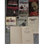 MANCHESTER UNITED BOOKS GREGG SIR MATT BUSBY MUNICH CHARLTON