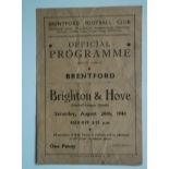 1944-45 BRENTFORD V BRIGHTON