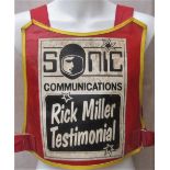 SPEEDWAY - GREG HANCOCK'S RACE JACKET FROM RICK MILLER'S COVENTRY TESTIMONIAL