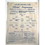 1942-43 ARSENAL V QPR - WAR CUP SEMI-FINAL AT CHELSEA