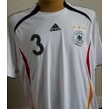 ARNIE FRIEDRICH GERMANY MATCH WORN 2006 WORLD CUP SHIRT