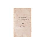 WARWICKSHIRE C.C.C. ANNUAL REPORT 1912