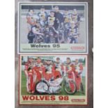 SPEEDWAY - WOLVERHAMPTON WOLVES TEAM POSTERS