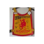 SPEEDWAY - PLMOUTH DEVILS RACE WORN JACKET WITH AUTOGRAPHS