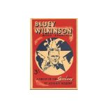 SPEEDWAY - BLUEY WILKINSON WORLD CHAMPION BOOK BY JOHNNIE HOSKINS 1946