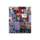 ASTON VILLA COLLECTION BOOKS SHIRT SCARF ETC