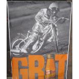SPEEDWAY - VERY LARGE LUCOZADE POSTER