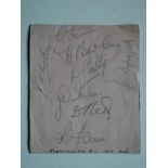 PORTSMOUTH AUTOGRAPHS 1948