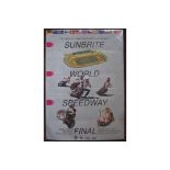 SPEEDWAY - 1990 WORLD FINAL AT ODSAL LARGE ADVERTISING POSTER