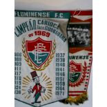 2 OLD FLUMINENSE ( BRAZIL ) PENNANTS