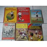 SMALL COLLECTION OF OLD FOOTBALL BOOKS