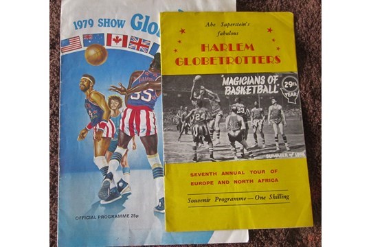 BASKETBALL - 1956 & 1979 HARLEM GLOBETROTTERS TOUR PROGRAMMES